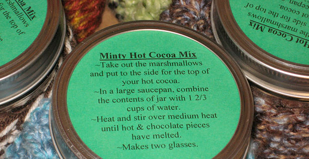 Hot Chocolate & a Mason Jar Cozy