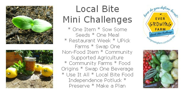 Local Bite Mini Challenge ::: Week One ::: One Item